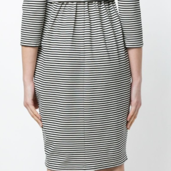 WEEKEND MAXMARA - Aprilia Striped Women's Dress - Picture 6 of 6